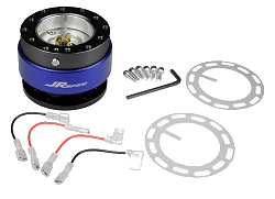 Quick Release JRspec – rozpinka kierownicy Niebieski