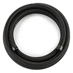 Mishimoto MMSBH-06180-CB -6AN Braided Line Nylon 15 ft Black