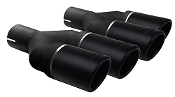 Uniwersalna końcówka tłumika okrągła 70mm długość 200/180mm średnica montażowa 55mm - NBL2-70RSP*/55