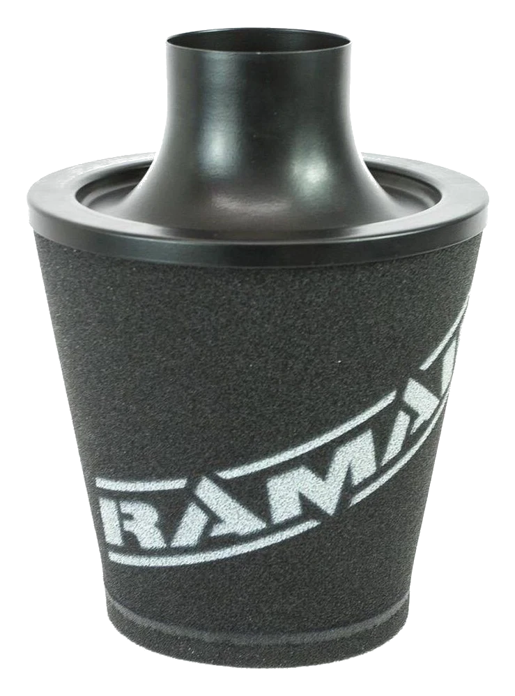 Uniwersalny stożkowy filtr powietrza aluminium Ramair JS-175-80-BK 80mm