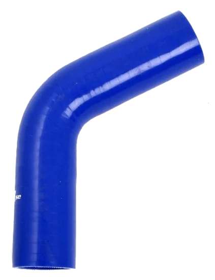 Wąż silikonowy niebieski 60 stopni 0,25" (6,5mm)