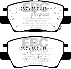 DPX3052 Klocki hamulcowe ULTIMAX2 EBC Brakes Opel Ampera E VAUXHALL Ampera E