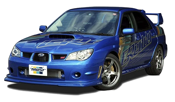Dokładka przedniego zderzaka GReddy Subaru Impreza GDB F & G (05-07)