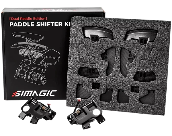 SIMAGIC Podwójny Moduł Łopatek Zmiany Biegów Symulator Simracing - 2-paddle shifter mod