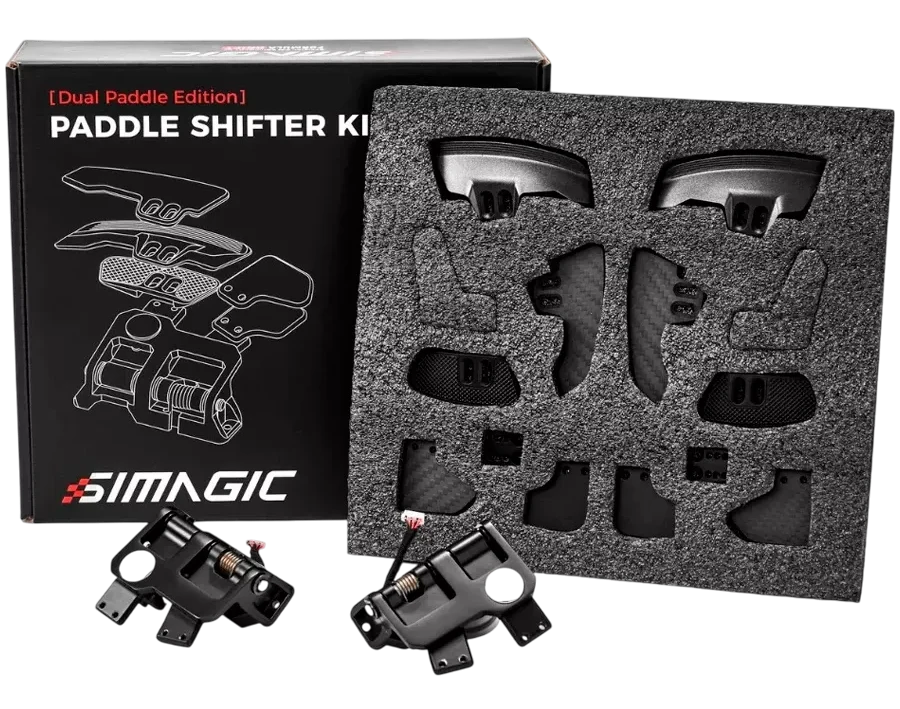 SIMAGIC Podwójny Moduł Łopatek Zmiany Biegów Symulator Simracing - 2-paddle shifter mod