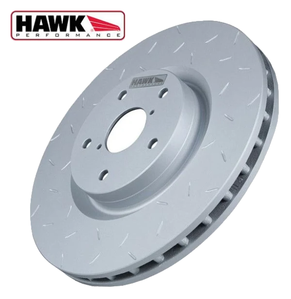 Tarcza hamulcowa Hawk Quiet Slot Tył, 98-08 Subaru Forester / WRX 02-05 US Spec. / 00-05 Impreza RS / 08-10 Impreza 2.5i (solid rotor 266mm x 10mm)