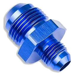 AN10 AN4 JIC Nypel adapter redukcyjny prosty męsko męski Niebieski