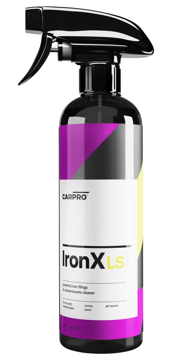 CAR PRO IronX Lemon deironizer do usuwania zanieczyszczeń metalicznych zapach cytrynowy krwawa felga 500 ml 0,5l
