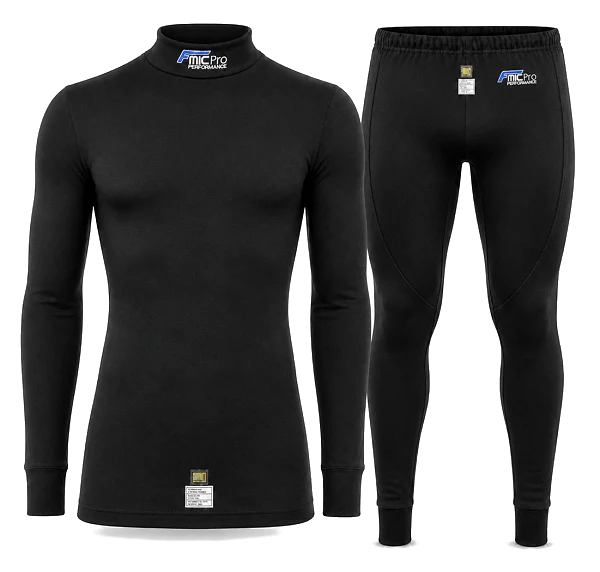Bielizna ognioodporna golf kalesony FMIC.Pro czarny FIA 2036 8856-2018 rozmiar XL