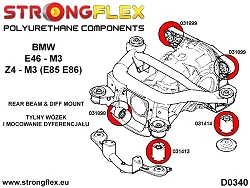 031898A: Tuleja tylnego dyferencjału – przednia M3 SPORT BMW e46