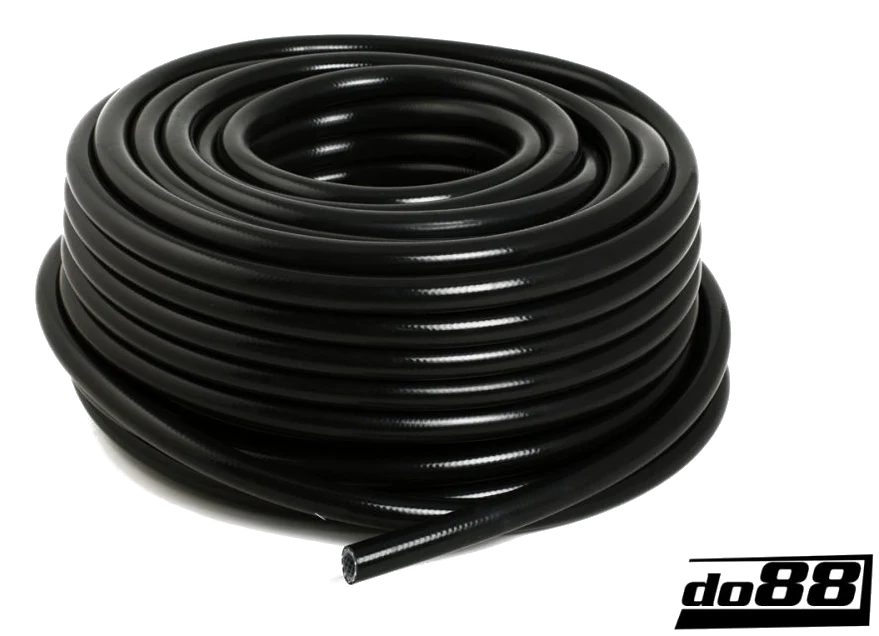 Wąż silikonowy wzmocniony czarny 0,625" (16mm)