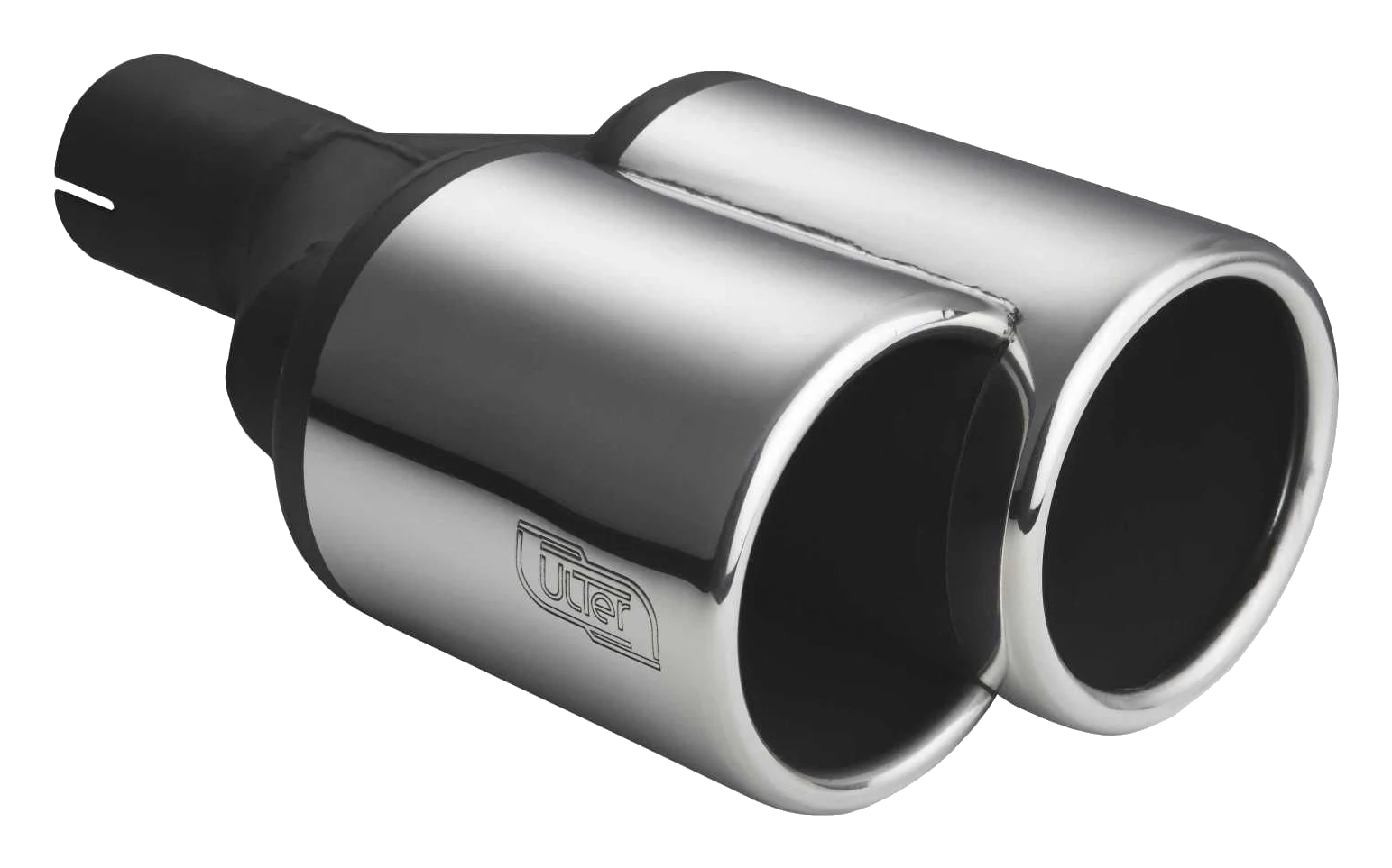 Uniwersalna końcówka tłumika okrągła długość 200/180mm średnica montażowa 50mm - N2-43L*/50