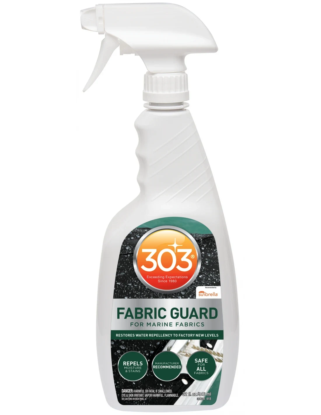 303 Marine Fabric Guard powłoka ochronna hydrofobowa do żagli pokrowców markiz 946ml