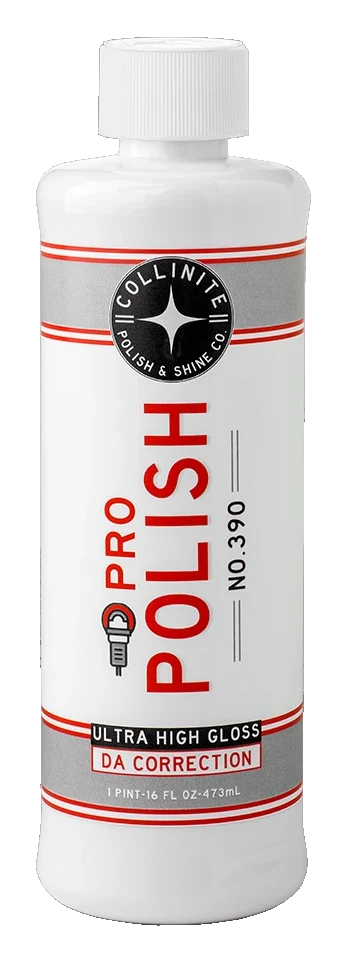 COLLINITE 390 Pre-wax Auto Polish lekko ścierny cleaner usuwa niewielkie rysy water spoty 473ml