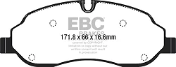 DPX2221 Klocki hamulcowe ULTIMAX2 EBC Brakes Ford COMMERCIAL Transit 4th Gen 310 Transit 4th Gen 330 Transit 4th Gen 350 Transit 4th Gen 430 Transit 4th Gen 470 Transit Custom 330 ETransit 4