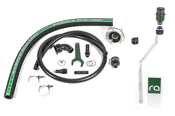 Fuel Cell Refueling Kit FCST-X Remote Mount 1.5in Dry Break PRV Radium Engineering