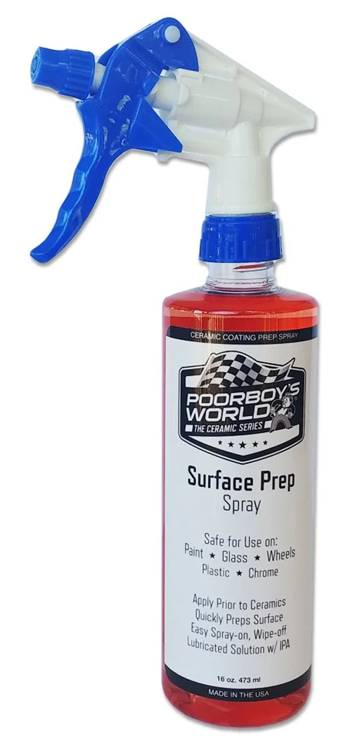 Poorboy's Ceramic Surface Prep do odtłuszczania lakieru przed powłoką 473ml
