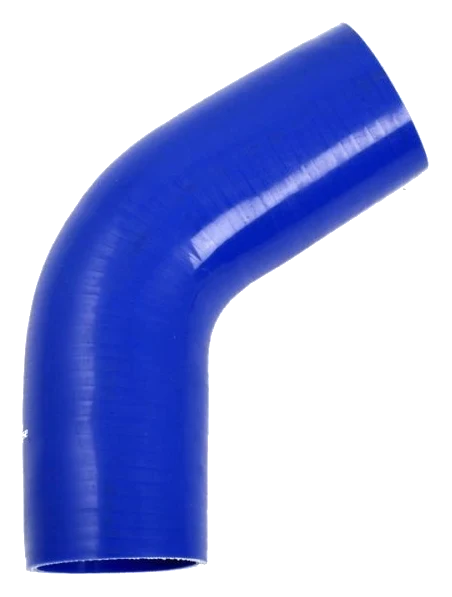 Wąż silikonowy niebieski 60 stopni 3,25" (83mm)