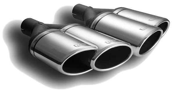 Uniwersalna końcówka tłumika owalna 95×65mm długość 200/180mm średnica montażowa 50mm - N2-56L*/50