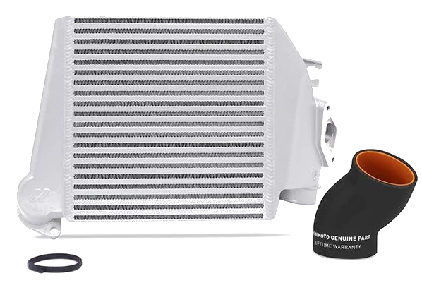 Intercooler Mishimoto Subaru WRX 2008-2014 srebrny + czarny silikon