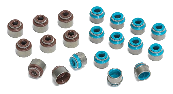 Exhaust Valve Stem Seals 6mm Supertech for BMW M42 8pcs
