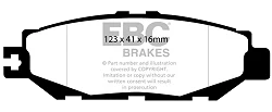 DP21008 Klocki hamulcowe GREENSTUFF EBC Brakes Lexus Aristo GS300 LS400 XF10 LS400 XF20 Soarer JZZ30 Soarer JZZ31 Soarer UZZ30 Soarer UZZ31 Soarer UZZ32 Toyota Aristo Aristo JZS147 Aristo UZ