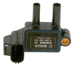 Czujnik różnicy ciśnienia spalin BOSCH 0 986 280 723 do Ford Focus C-Max Volvo V40 S80 2.0 TDCi