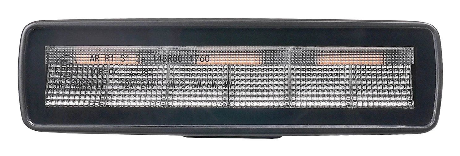 Lampa Robocza LED Purelux Road Black MF160 16 cm 12W Szeroki Strumień