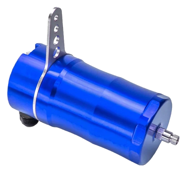 RTMG Performance Universal Oil Catch Can Large 17mm - 0.66in Blue