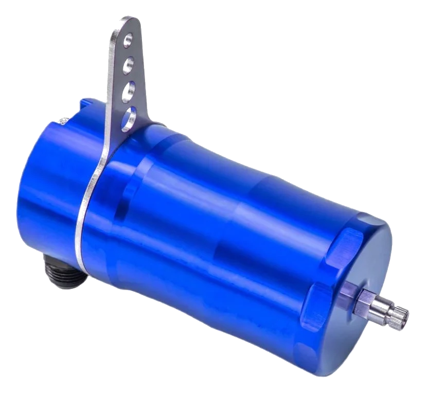 RTMG Performance Universal Oil Catch Can Large 17mm - 0.66in Blue