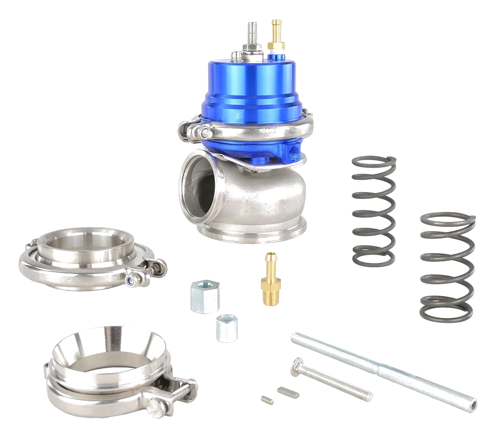 Wastegate JR.Spec V-Band 54mm niebieski