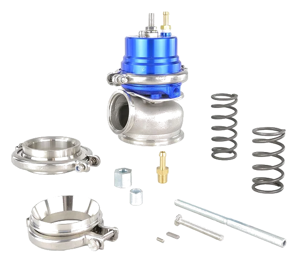 Wastegate JR.Spec V-Band 60mm niebieski