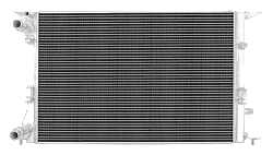 Chłodnica wody FMIC.Pro Audi A4 A5 B8 A6 C7 Q3 Q5