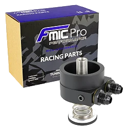 Podstawka adapter chłodnicy oleju FMIC.Pro VAG Volkswagen Audi Skoda Seat EA111 1.4TSI