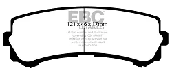 DP1923 Klocki hamulcowe ULTIMAX2 EBC Brakes Nissan Patrol Y61