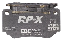 DP81377RPX Sportowe klocki hamulcowe RP-X Racing EBC Brakes CATERHAM 7 7 Race Upgrade 7 CSR GTM Libra Lotus Elise Series 2 Elise Series 3 Europa Exige Series 2 MG F Trophy TF MINI ZENOS E10