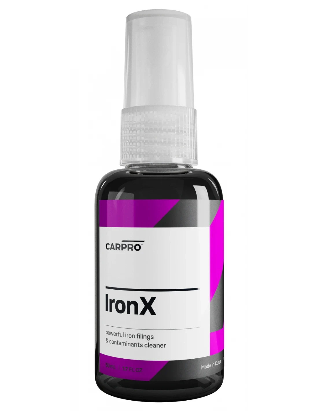 CAR PRO IronX Iron Remover deironizer do usuwania zanieczyszczeń metalicznych krwawa felga 50ml