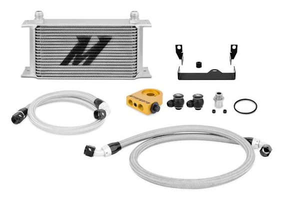 Zestaw chłodnica oleju z termostatem Mishimoto Subaru Impreza WRX 2006-2007 Srebrna