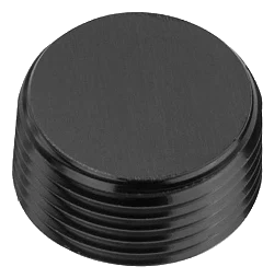 1/2 NPT Korek adapter zaślepka Czarny