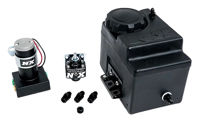 Stand Alone Fuel Enriiiichment System (SAFE) External Pump and Regulator Nitrous Express NX 15003