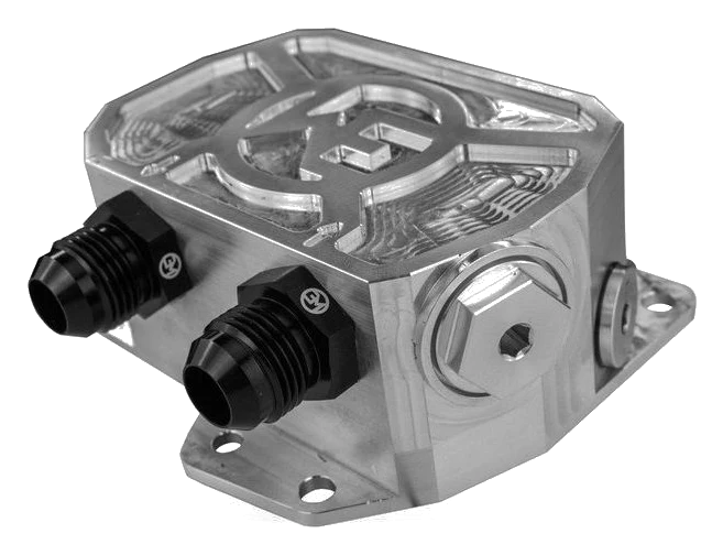 Adapter Plate Oil Cooler Wagner Tuning for VW Transporter T6/T6.1 2.0 BiTDI - WT-001002428.KIT