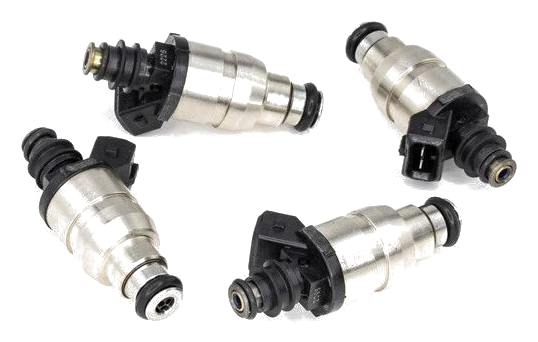 Zestaw wtryskiwaczy DeatschWerks uniwersalne nisko ohmowe 11mm 4szt 1800cc/min