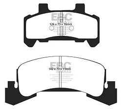 DP31173C Klocki hamulcowe REDSTUFF EBC Brakes