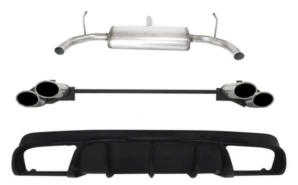 Tłumik dedykowany ALFA ROMEO Giulietta 2010-2016 HATCHBACK 5D - d100-412/27* P