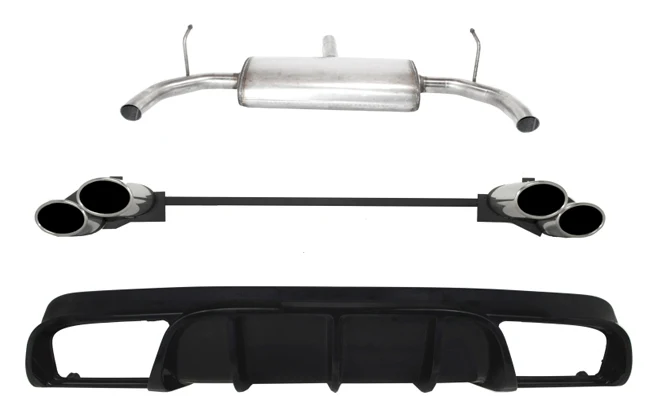 Tłumik dedykowany ALFA ROMEO Giulietta 2010-2016 HATCHBACK 5D - d100-412/27* P