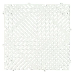 Podłoga modułowa panelowa FMIC.Pro do garażu warsztatu 40x40cm 20mm Biały