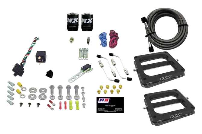 Dual 4500 Conventional Plate System Gasoline Pro-Power 100-500Hp without Bottle Nitrous Express NX 50270-00