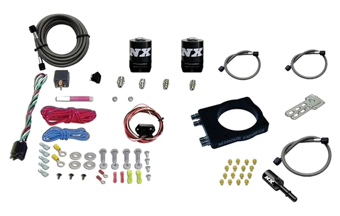 90mm Hemi Plate System (50-400Hp) without Bottle Nitrous Express NX 20990-00