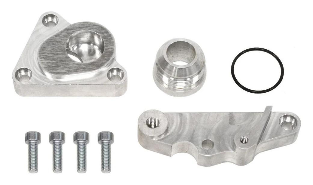 Adapter Pompy Wody z Mocowaniem Alternatora MZR Garage Toyota 1JZ 2 JZ Wyjście AN20