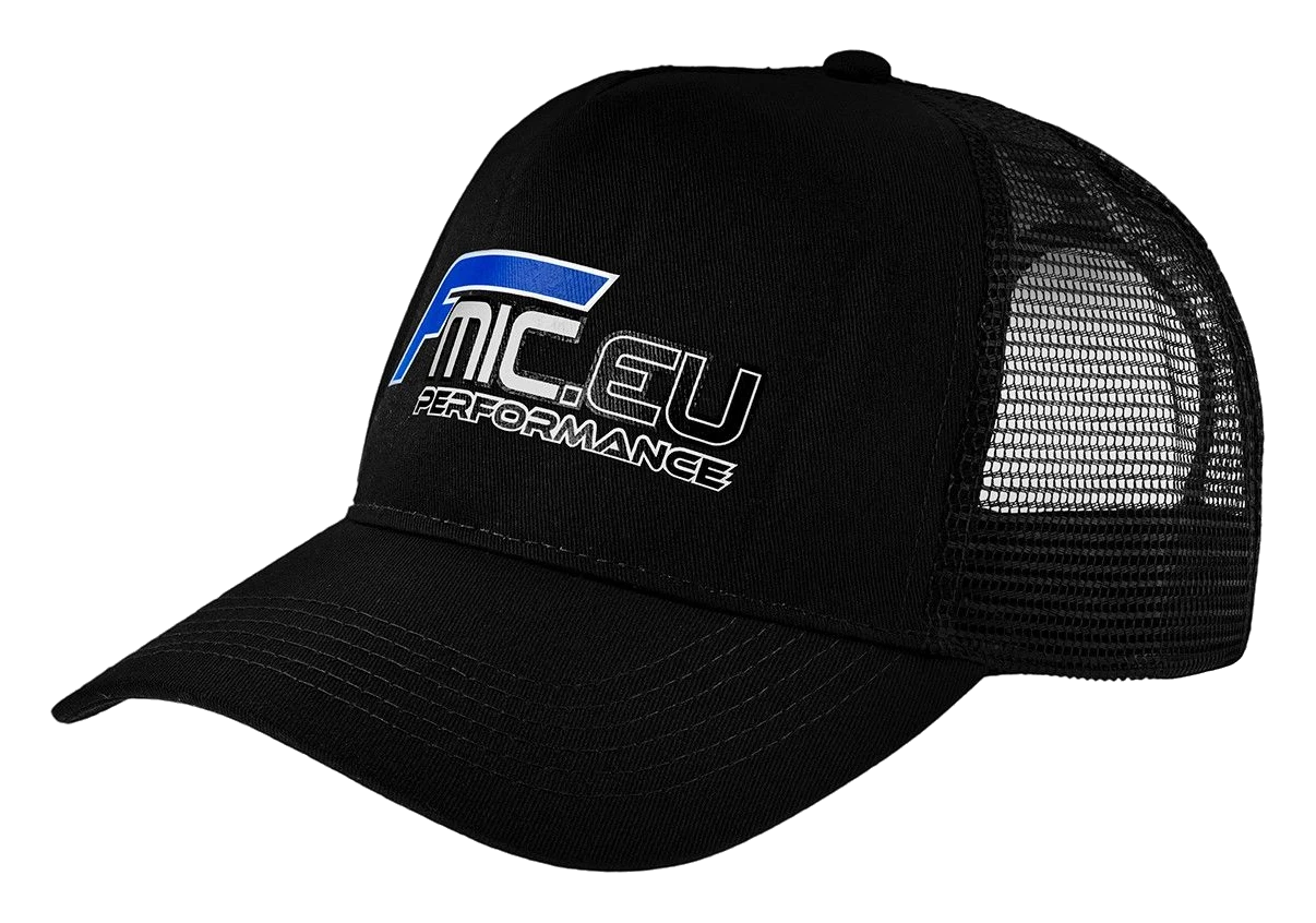 Czapka z daszkiem trucker FMIC.EU Czarny
